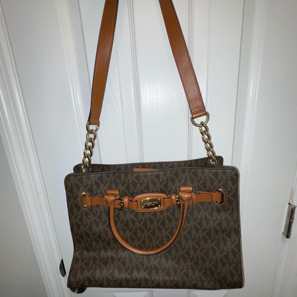 Michael Kors Tote Bag with Shoulder Strap Brown